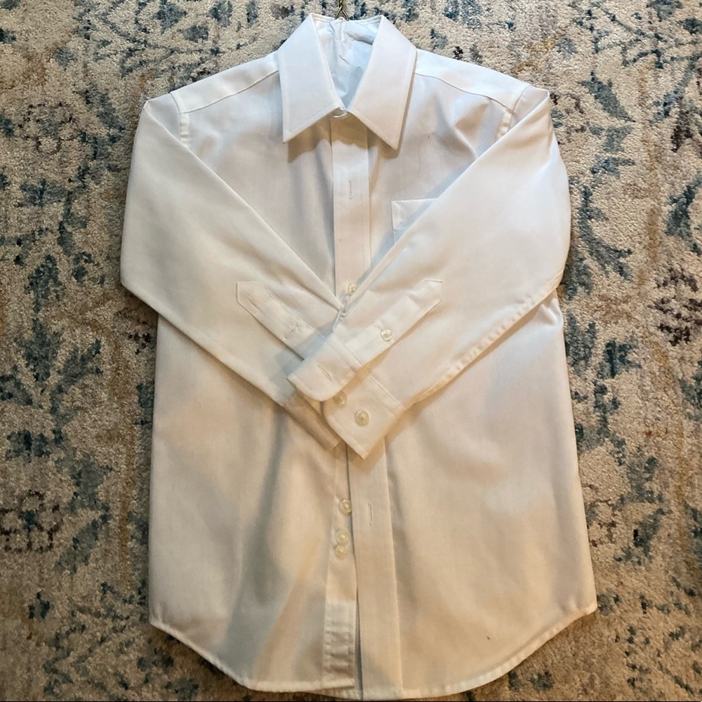 Ralph Lauren white boys button down.